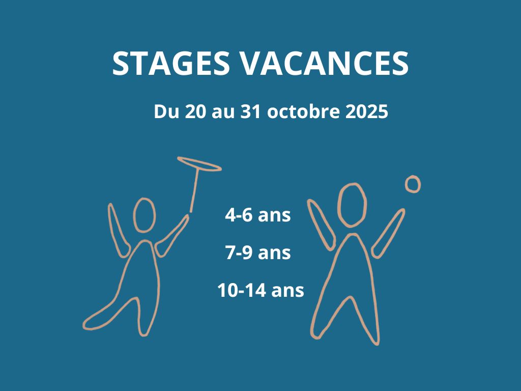 Inscriptions pour les stages de la Toussaint 2025