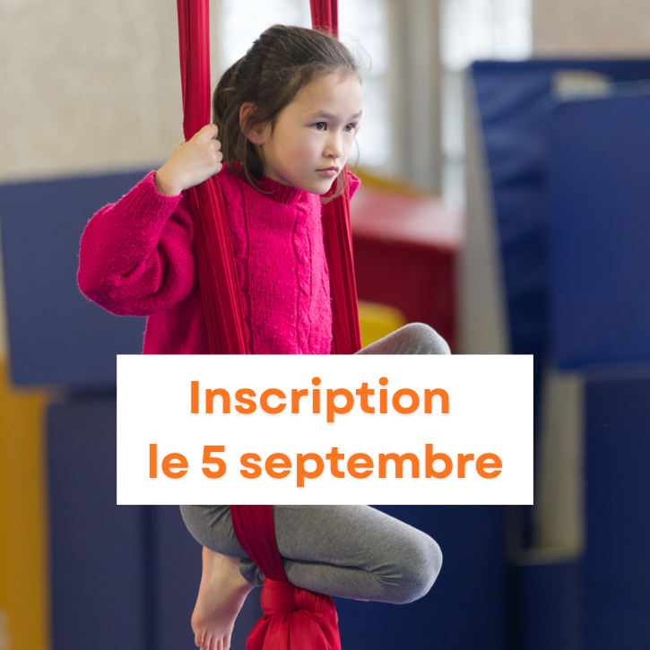 Inscription le 5 septembre